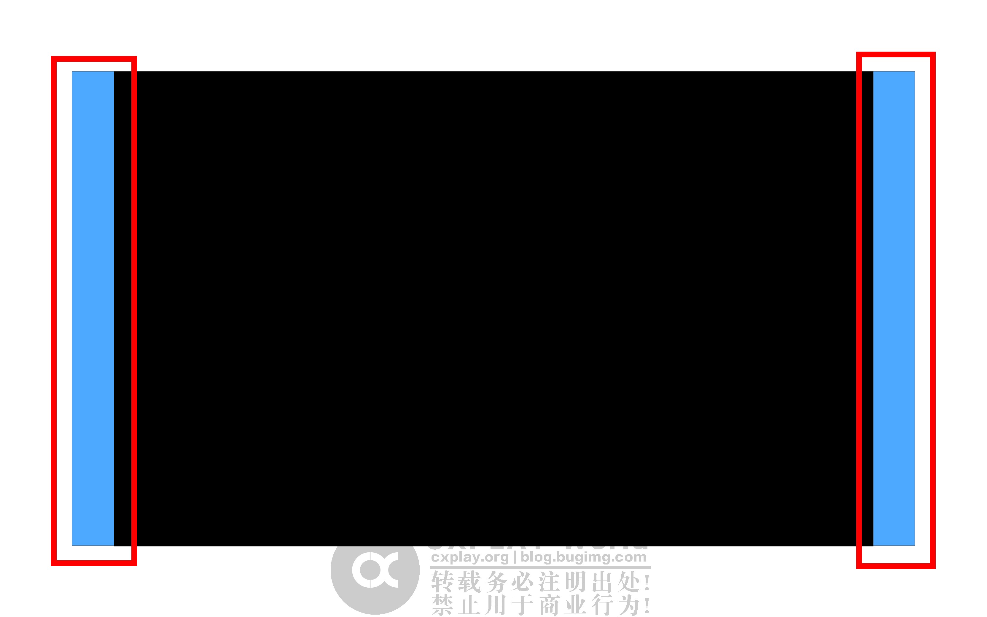 过长的纵向高度可能会被裁剪