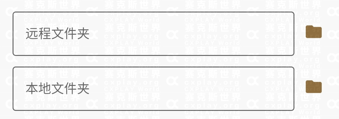 远程 / 本地文件夹