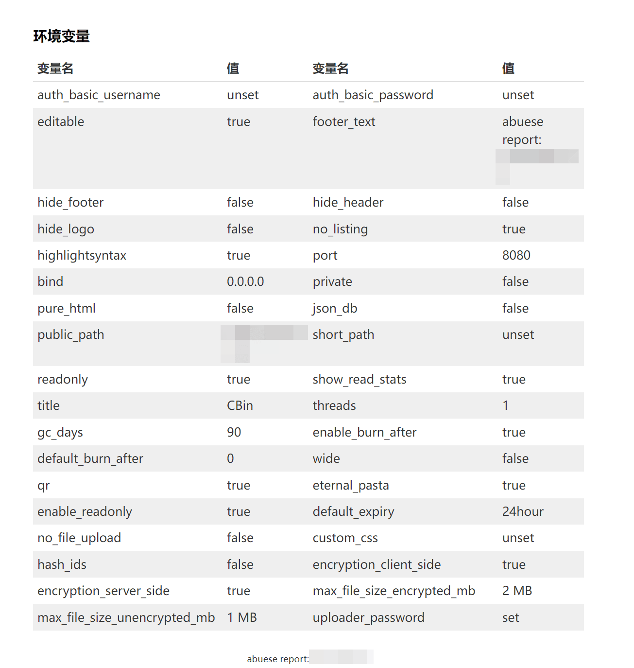 环境变量