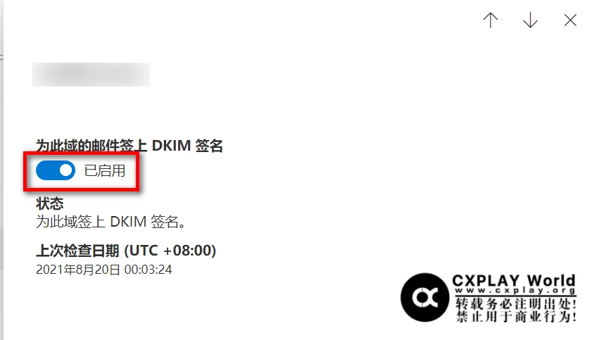DKIM 状态